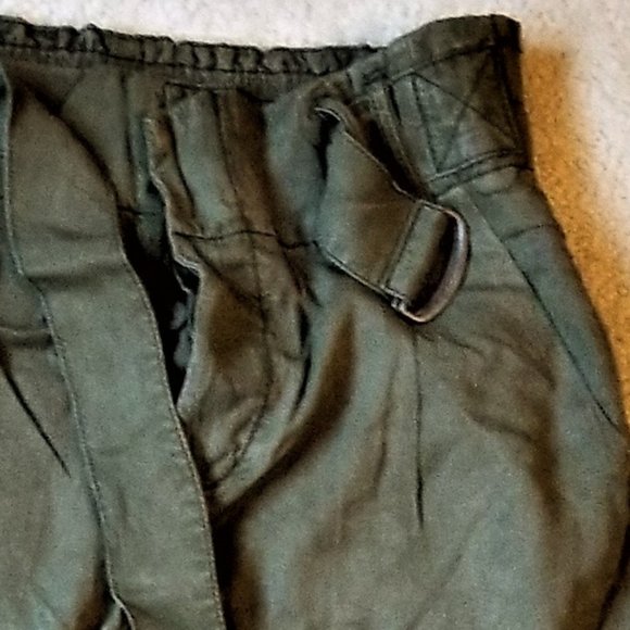NWOT Free People Summer’s Over Green Cargo Pants 2 - Picture 9 of 10